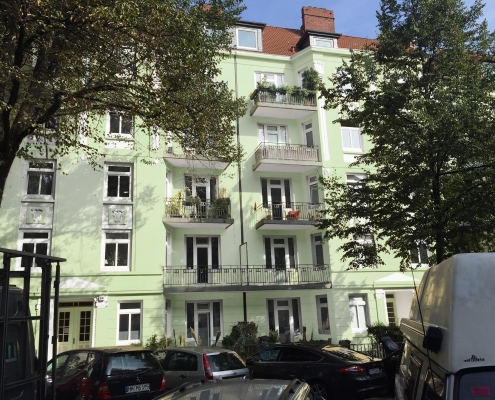 Maler-in-Wedel-und-Hamburg-Farbvorschlag-Geibelstrasse-Aussenfassade-2